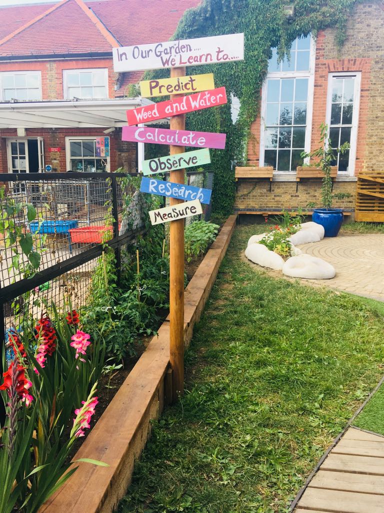 Kintore Way Nursery Water Wall in Southwark, London